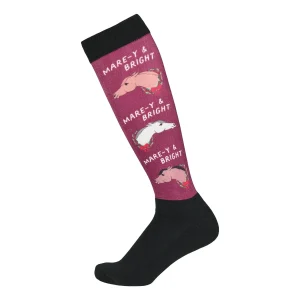 Dapplebay Mare-y & Bright Slick Boot Socks
