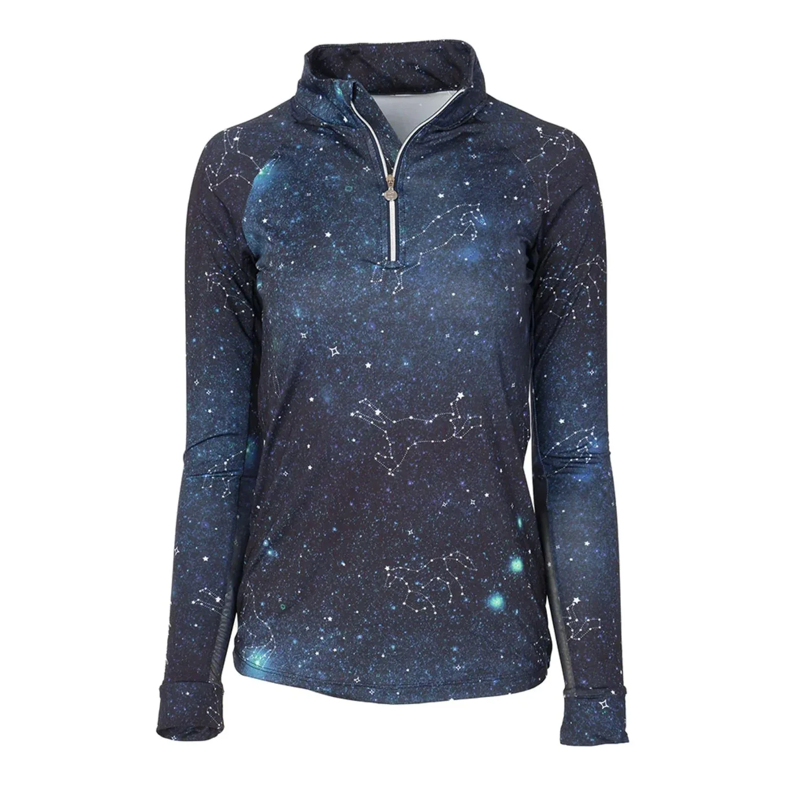 Dapplebay Midnight Constellation Kid's 1/4 Zip Riding Top