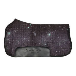 Dapplebay Midnight Constellation Western Saddle Pad