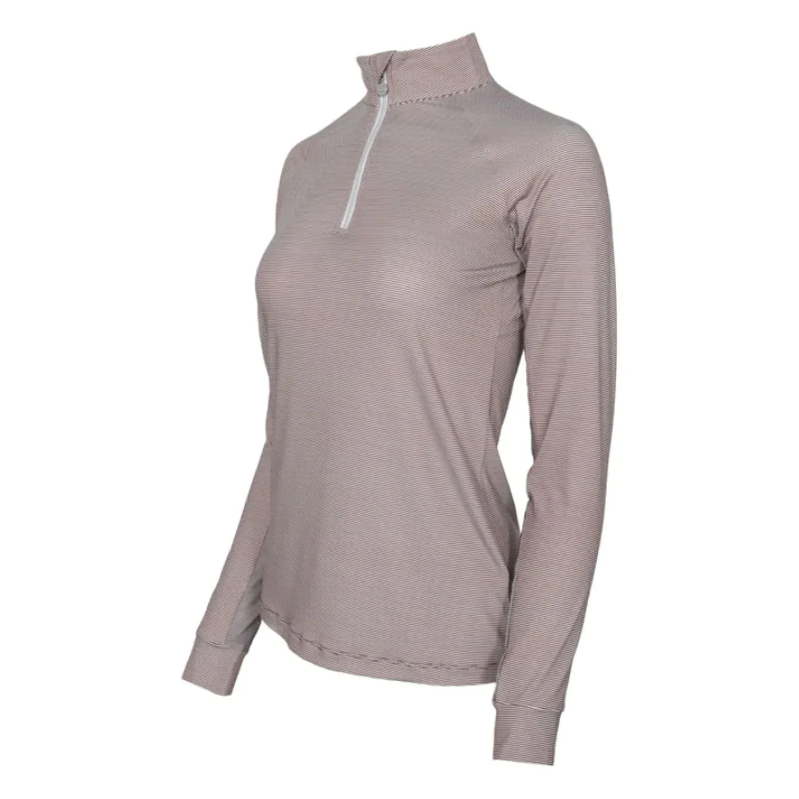 Dapplebay Stripe 1/4 Zip Riding Top - Image 2
