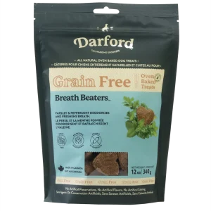 Darford Grain Free Dog Biscuits Breath Beaters Regular Breath Beaters 12 oz