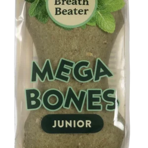 Darford Mega-Bones Mega Breath Beater Dog Dental Treat Junior Breath Beaters 3.5 oz