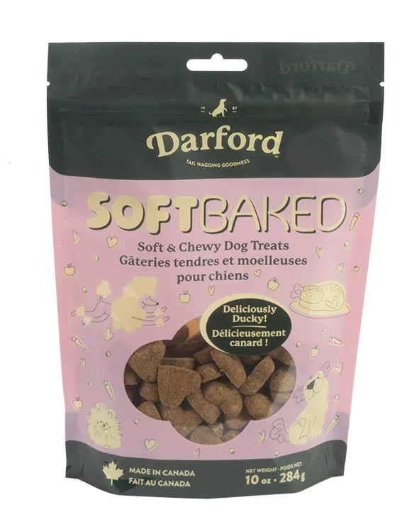 Darford Soft Baked Dog Treats Deliciously Ducky 10 oz
