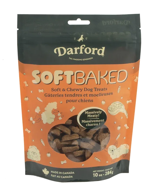 Darford Soft Baked Dog Treats Massively Meaty 10 oz