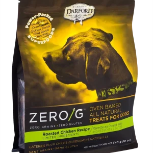 Darford Zero/G MINIS Oven Baked Dog Treats Roasted Chicken Recipe Regular Roasted Chicken Recipe 12 oz