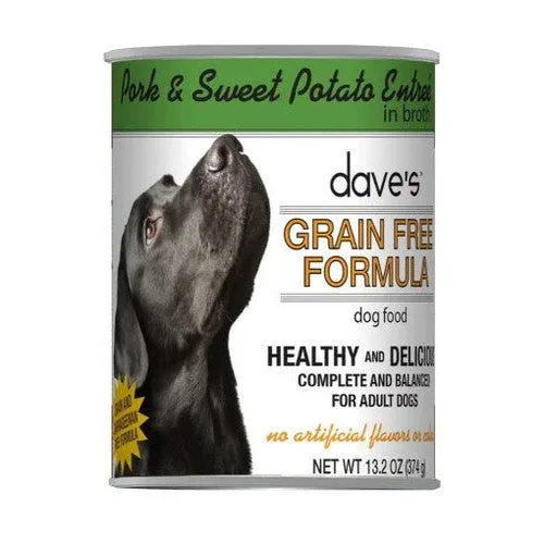 Dave Dog Grain Free Pork & Sweet Potato 13.2oz - Image 2