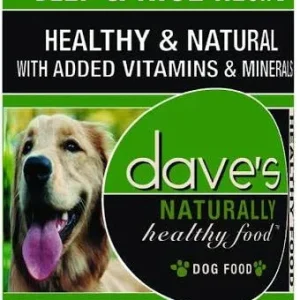 Dave's Naturally Healthy Beef And Rice Canned Dog Food-13-oz, Case Of 12-{L+x}