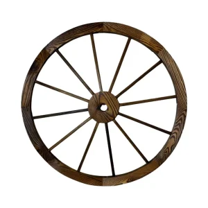 Deleon Wagon Wheel Decor