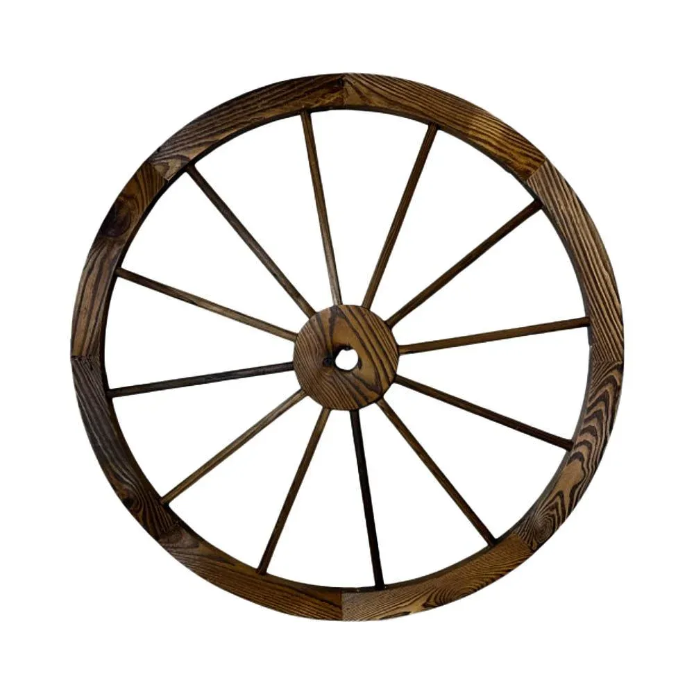 Deleon Wagon Wheel Decor