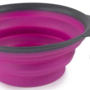 Dexas Collapsible Travel Cup with Carabiner Pink 2 Cup