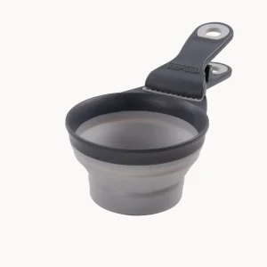Dexas Klipscoop 1/2 cup Pro Blue Collapsible Food Scoop