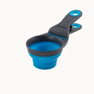 Dexas Klipscoop 1 cup Gray Collapsible Food Scoop