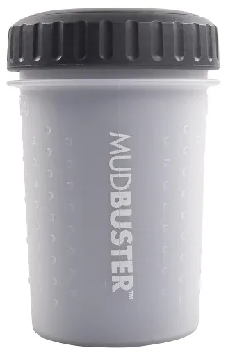 Dexas Lidded MudBuster Light Grey Medium