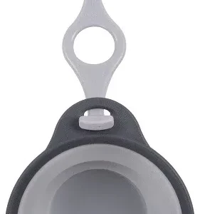 Dexas Travel Cup with Bottle Holder & Carabiner Light Grey