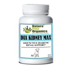 Dia Kidney Max Capsules* Adjunctive Diabetic Renal Support* Dogs And Cats