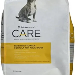 Diamond Care Adult Sensitive Stomach Formula Dry Dog Food-8-lb-{L+1}