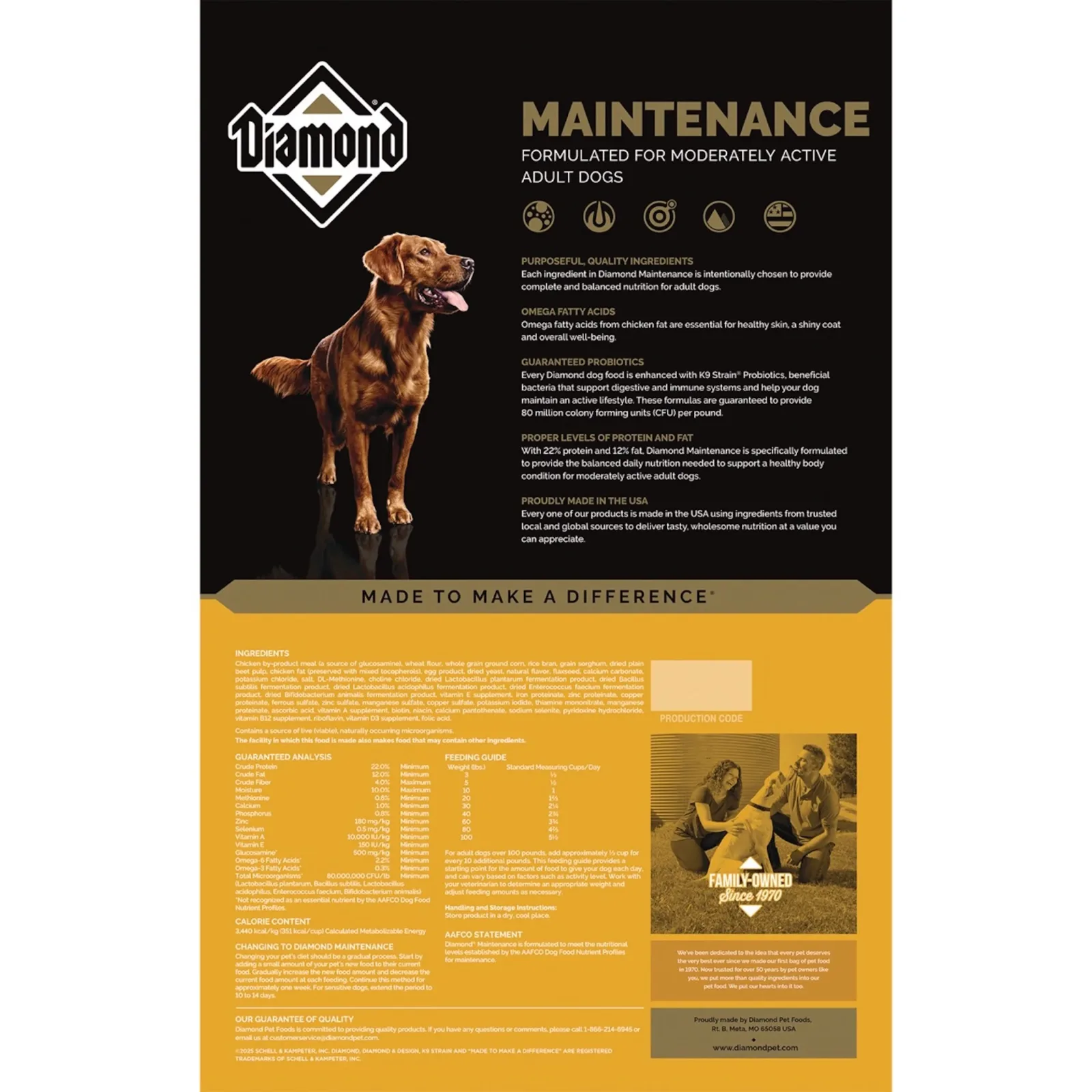 Diamond Maintenance Dry Dog Food Formula - Image 2