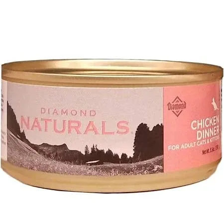 Diamond Naturals Chicken Dinner Adult Cat & Kitten 24 / 5.5 oz {L-1} 419083 - Image 2