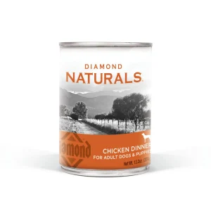 Diamond Naturals Chicken Dinner Adult & Puppy Canned Dog Food