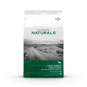 Diamond Naturals Large Breed Adult Chicken and Rice Formula Dry Dog Food, 40 lb. Bag