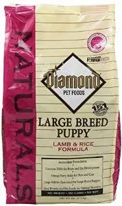 Diamond Naturals Large Breed Puppy Food Lamb & Rice 6lb C= 6 {l-1} C= 418999