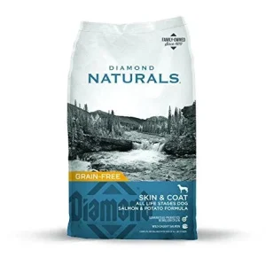 Diamond Naturals Skin and Coat Real Meat Recipe Salmon and Potato Dry Dog Food 15lb418386 {L-1}
