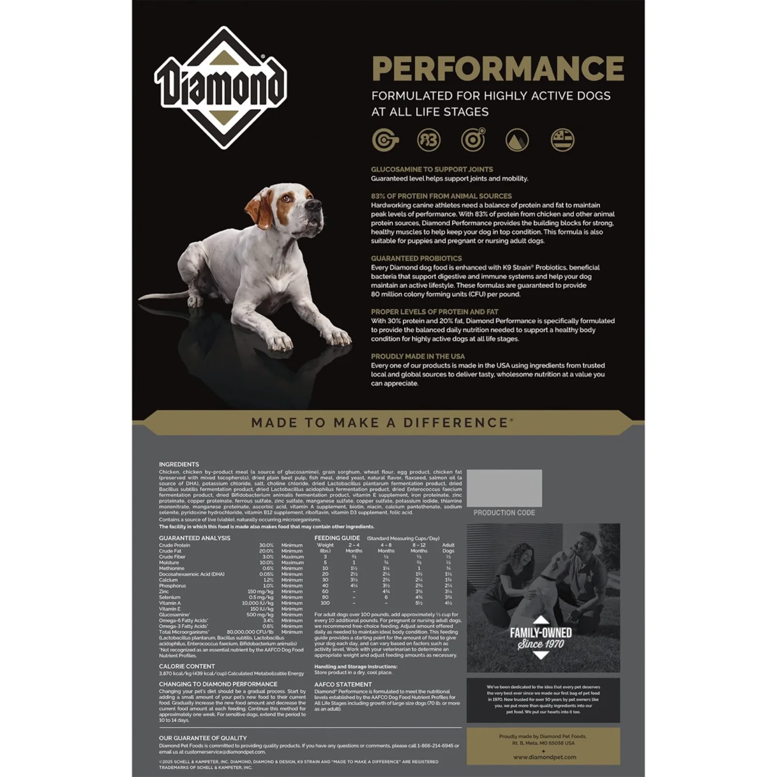 Diamond Performance Dry Dog Food - Image 2