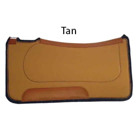 Diamond Tan Contoured Ranch 32in x 32in Saddle Pad