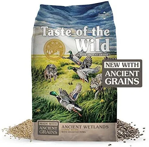 Diamond Taste of the Wild Ancient Wetlands Dog Recipe 28lb {L-1} 418565