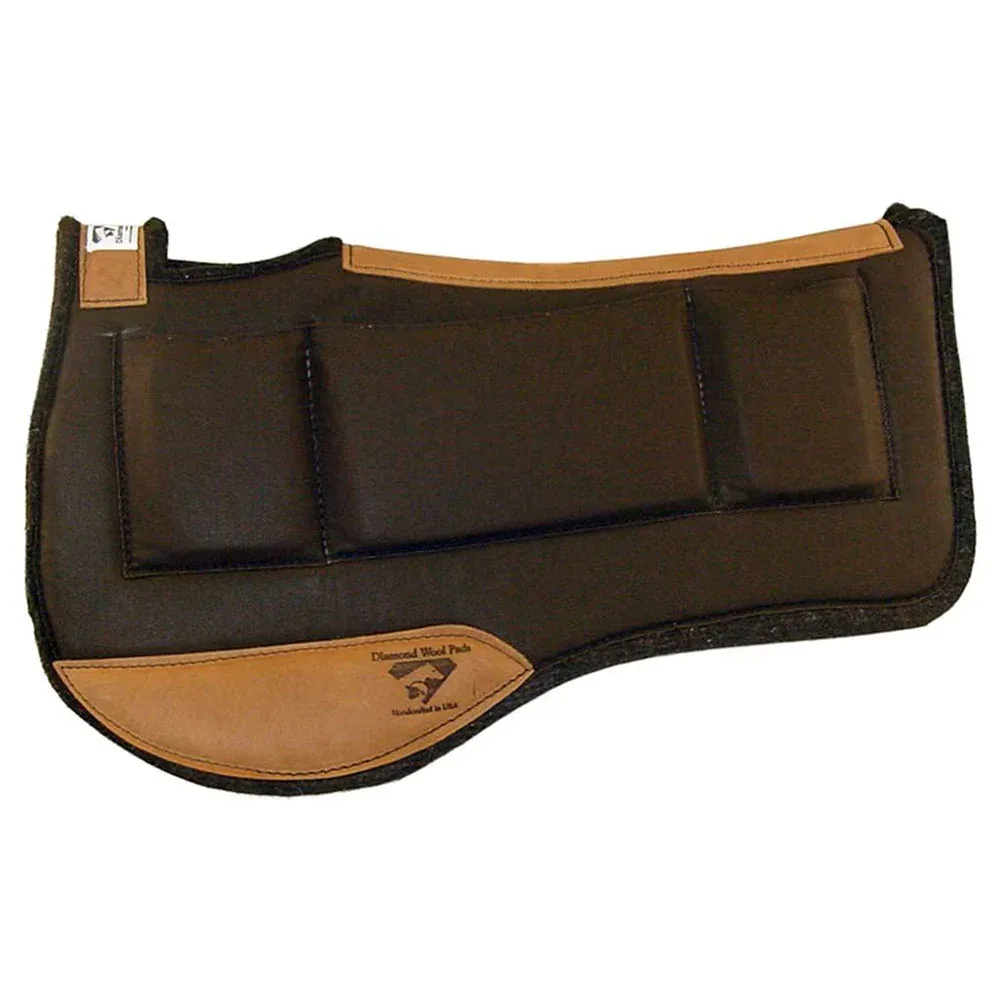 Diamond Wool Pad Company 1in Chocolate Endurance Shim Pad