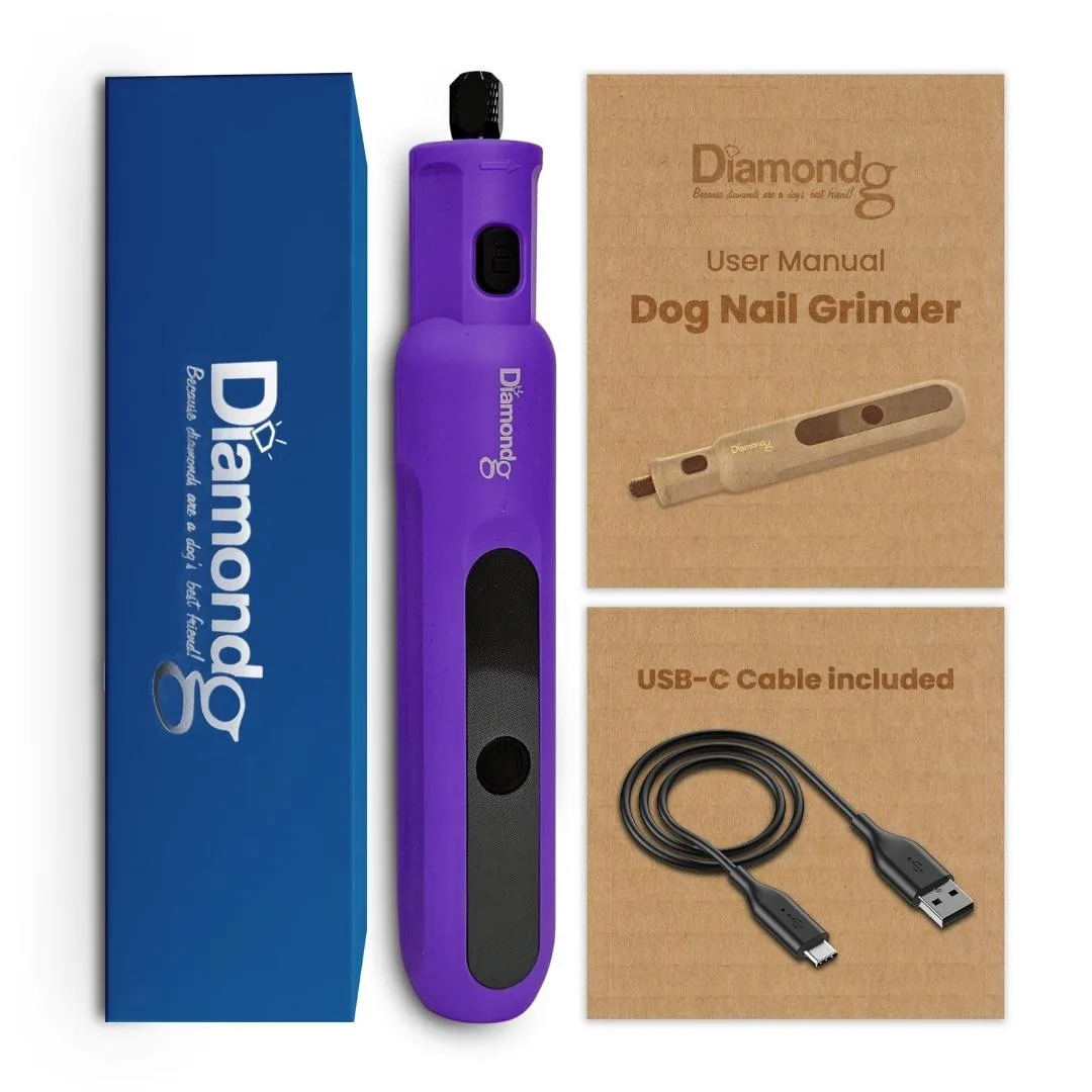 Diamondg Micro Nail Grinder, Purple