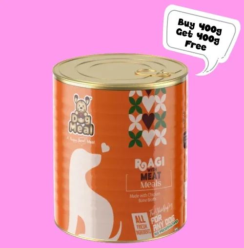 Dog Meal Raagi with Meat Meals Dog Wet Food