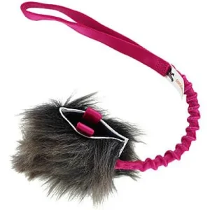 Doggie-Zen Bungee Sheepskin Treat Tug