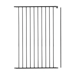 DogSpace Rocky Extra Tall Room Divider Pet Gate Black Extension