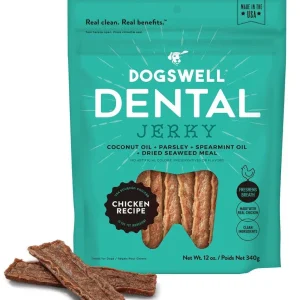Dogswell Dental Chicken Jerky Treat 12 oz