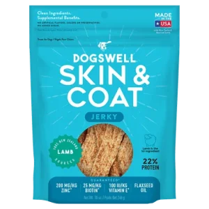 Dogswell Jerky Skin and Coat Grain