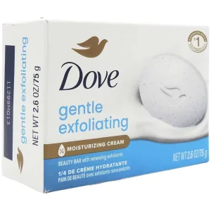 Dove Gentle Exfoliating Bar Soap 2.6 oz.