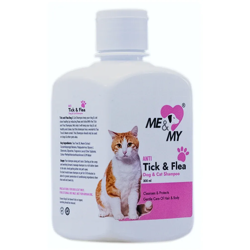 Dr Goel's Me & My Anti Ticks & Flea Shampoo for Dogs and Cats - Image 2