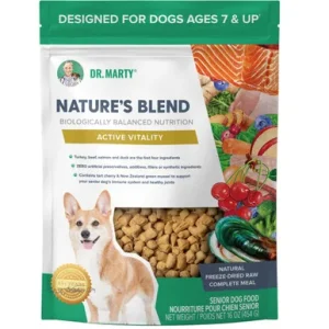 Dr. Marty Nature's Blend Active Vitality Freeze Dried Raw Senior Dog Food