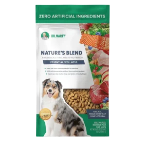Dr. Marty Nature's Blend Essential Wellness Freeze Dried Dog Food, 80 oz.
