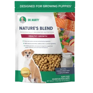 Dr. Marty Nature's Blend for Puppies Freeze Dried Raw Dog Food