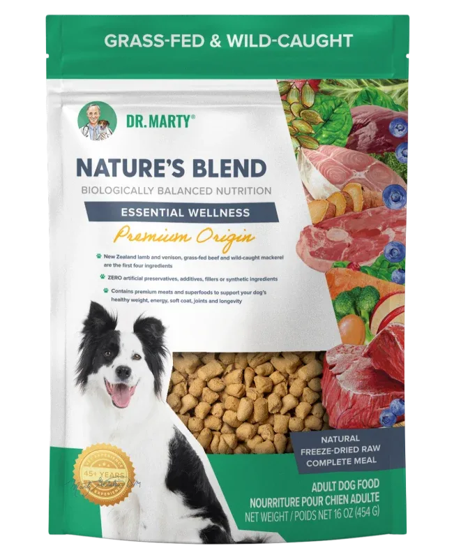 Dr. Marty Nature's Blend Premium Origin Freeze Dried Dog Food, 16 oz.