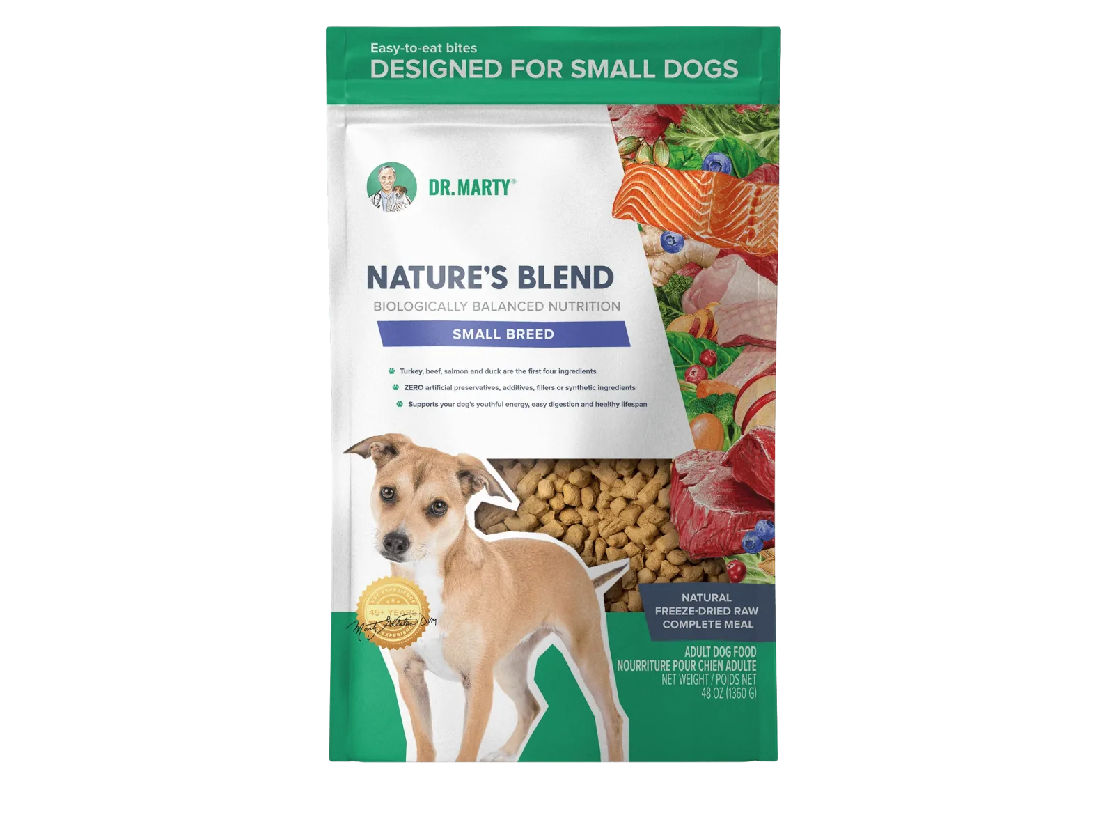Dr. Marty Nature's Blend Small Breed Dog Food