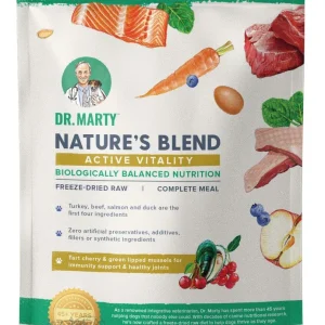 Dr. Marty's Nature's Blend Freeze Dried Active Vitality Senior Dog 6 oz