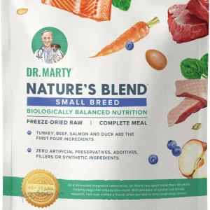 Dr. Marty's Nature's Blend Freeze Dried Small Breed Dog 6 oz