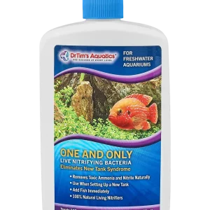 Dr. Tim's Aquatics One & Only Live Nitrifying Bacteria for Freshwater Aquariums 16 fl. oz
