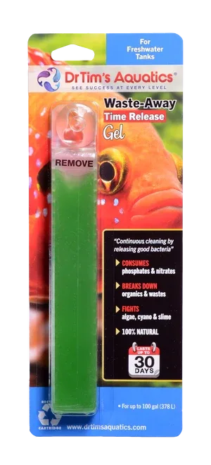 Dr. Tim's Aquatics Waste-Away Freshwater Time Release Gel Water Clarifier LG - Image 2