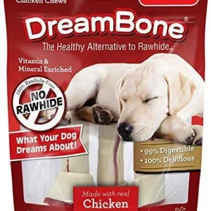 Dreambone Chicken Dog Chew Large 3pck {L-b}923093