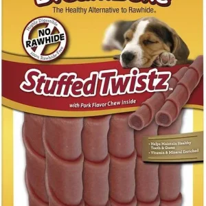 Dreambone Stuffed Pork Twist 6ct {L+1}923090
