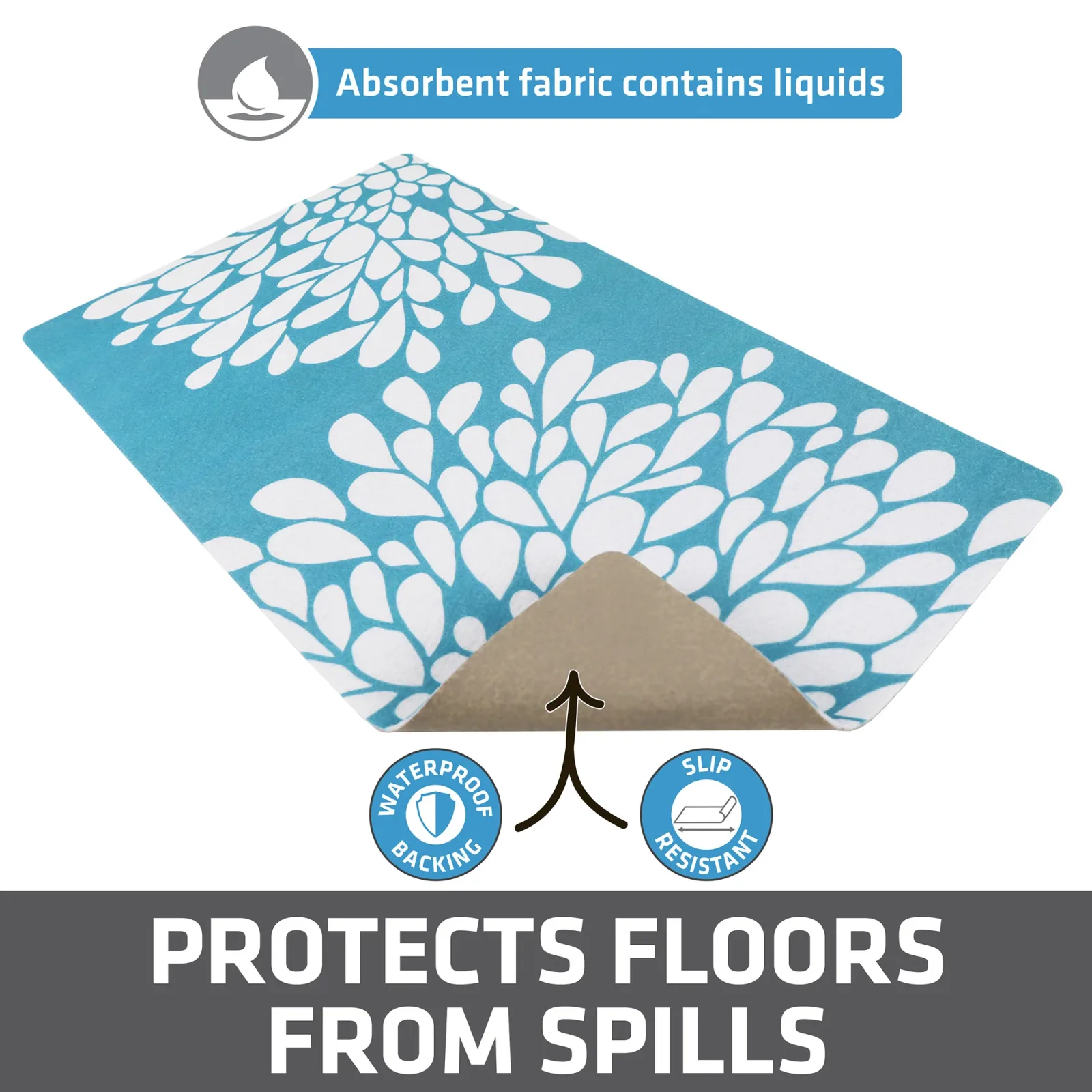 Drymate Pet Placemat, Blue - Image 2